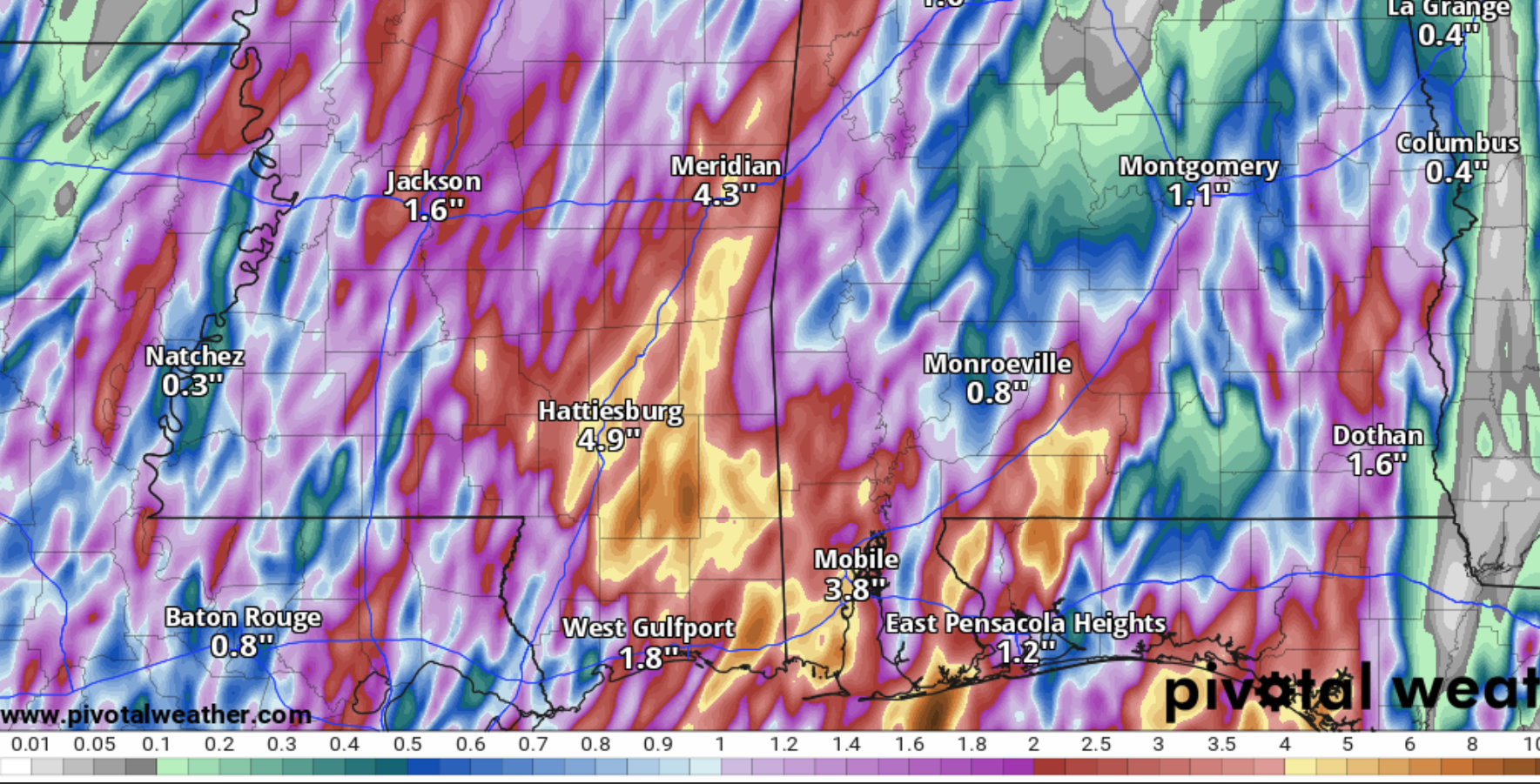 More rounds of rain and storms, flooding possible, then drier this