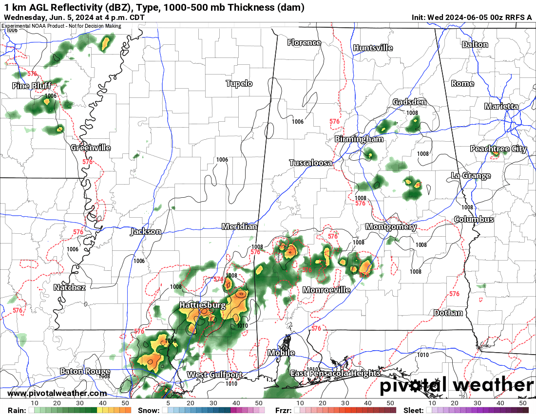 More rain and storms today, drier toward the weekend: Southern MS/AL/LA ...